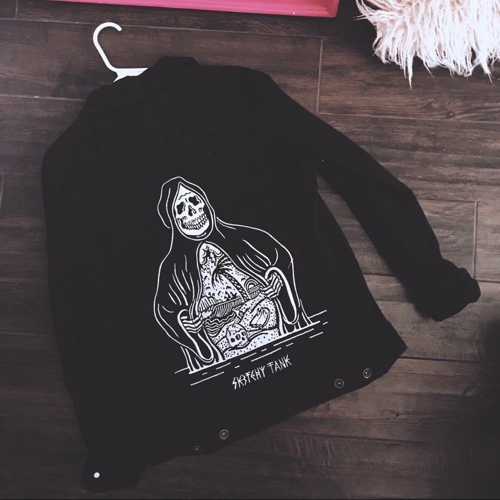 SKETCHY TANK| jacket 🖤
